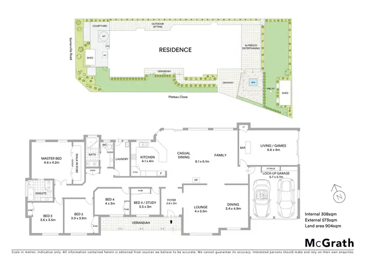 Floorplan of Homely house listing, 106 Somerville Road, Hornsby Heights NSW 2077