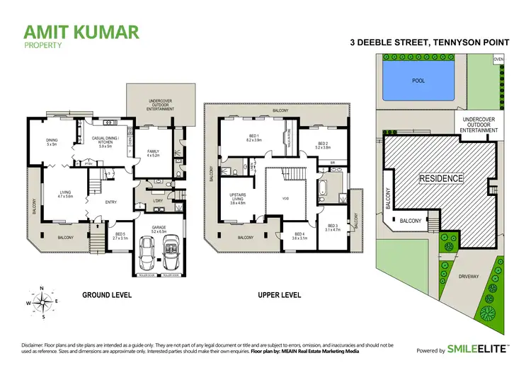 Floorplan of Homely house listing, 3 Deeble Street, Tennyson Point NSW 2111