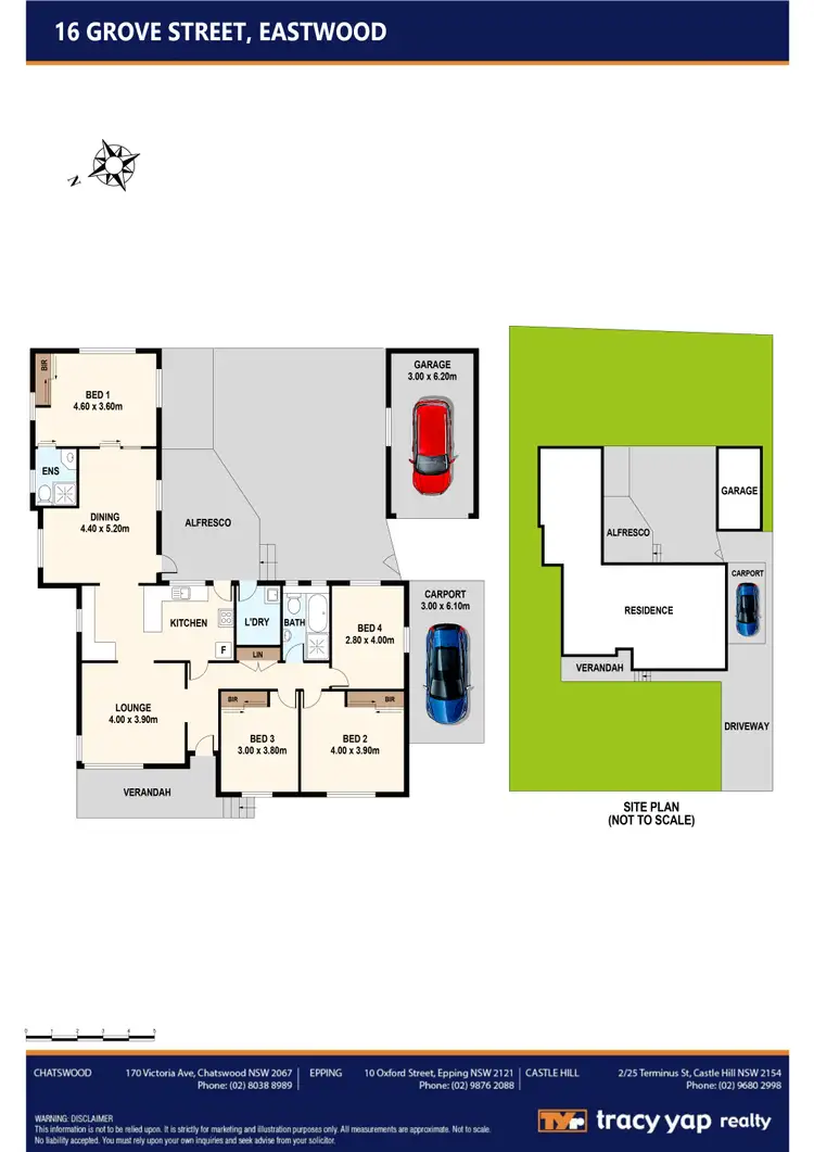 Floorplan of Homely house listing, 16 Grove Street, Eastwood NSW 2122