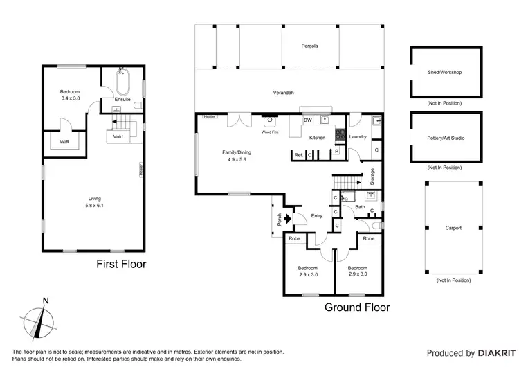 Floorplan of Homely house listing, 26 Ferguson Drive, Balnarring Beach VIC 3926