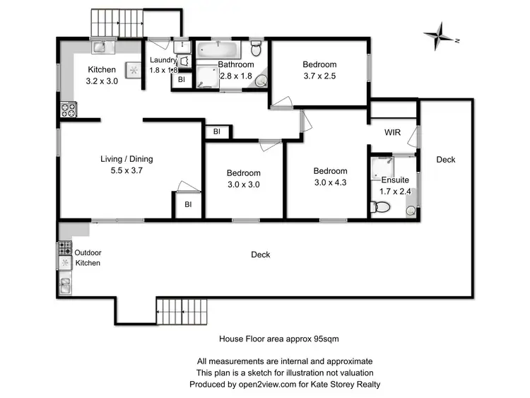 Floorplan of Homely house listing, 510 Sommers Bay Road, Murdunna TAS 7178
