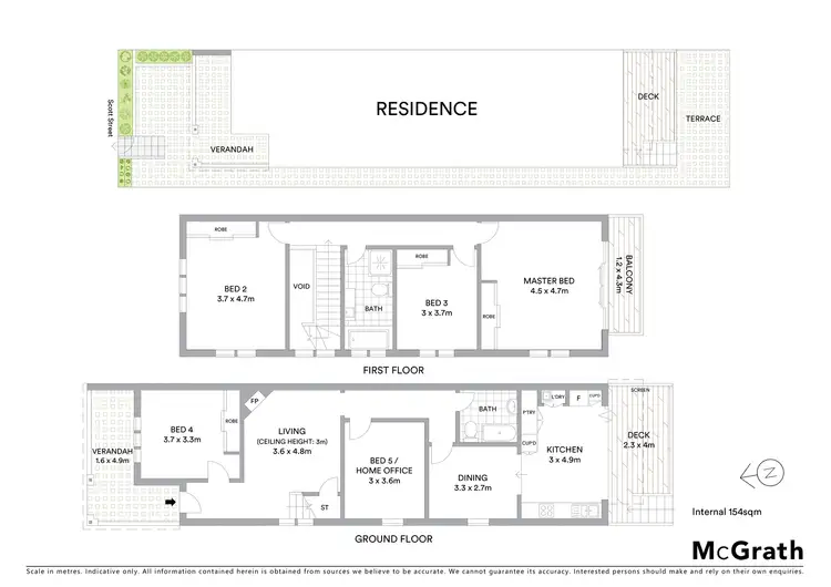 Floorplan of Homely house listing, 10 Scott Street, Bronte NSW 2024