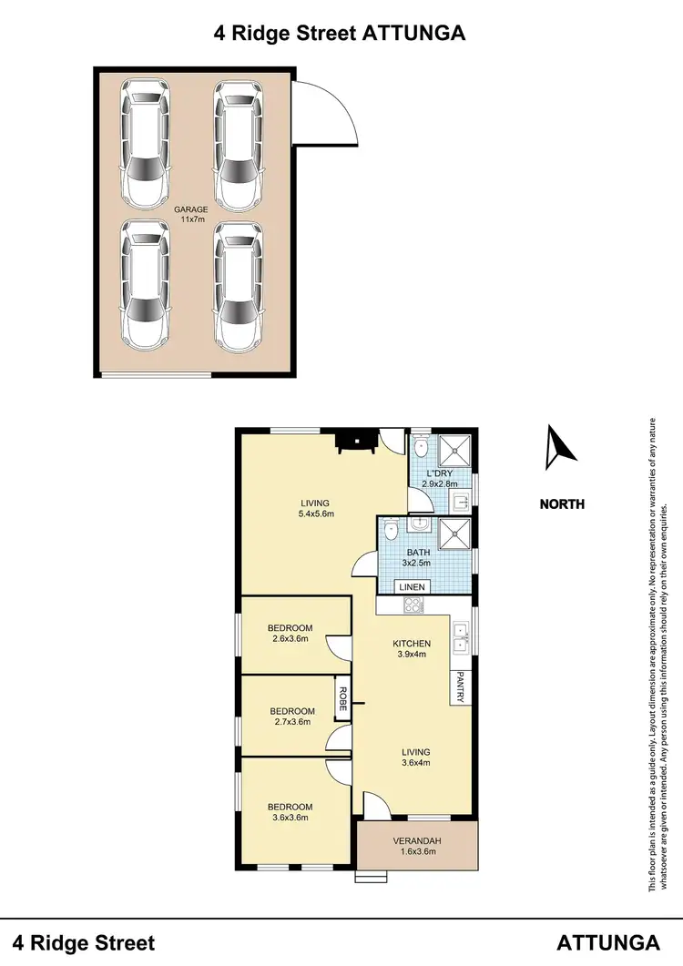 Floorplan of Homely house listing, 4 Ridge Street, Attunga NSW 2345