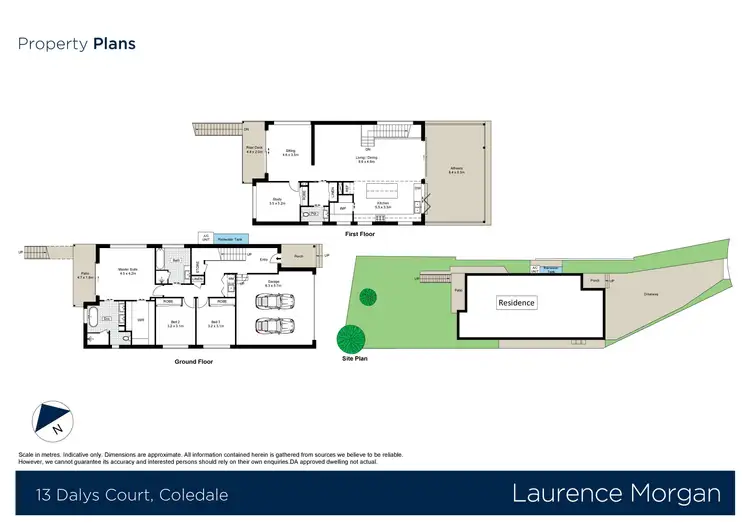 Floorplan of Homely land listing, 13 Dalys Court, Coledale NSW 2515