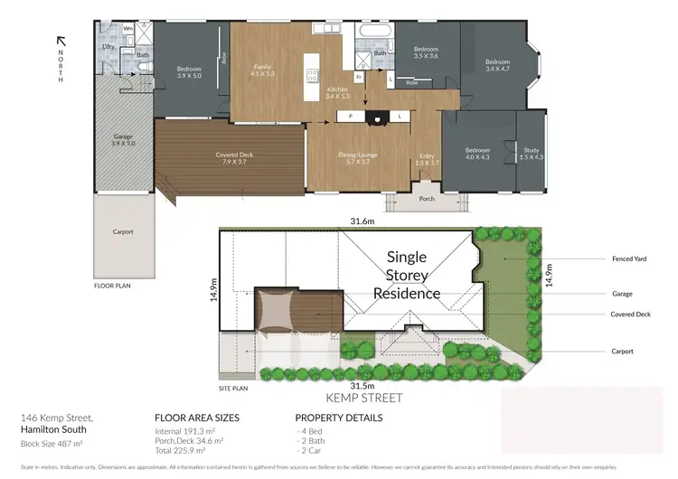 Floorplan of Homely house listing, 146 Kemp Street, Hamilton South NSW 2303