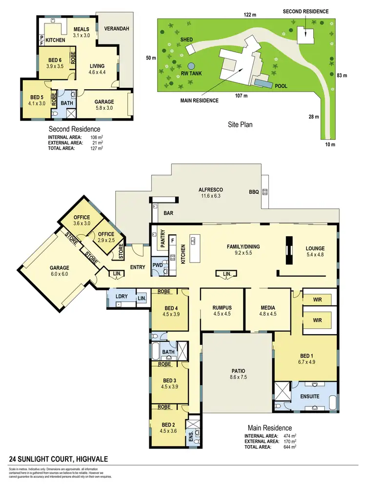 Floorplan of Homely house listing, 24 Sunlight Court, Highvale QLD 4520