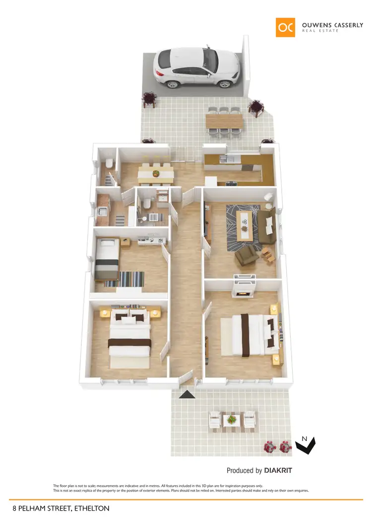 Floorplan of Homely house listing, 8 Pelham Street, Ethelton SA 5015