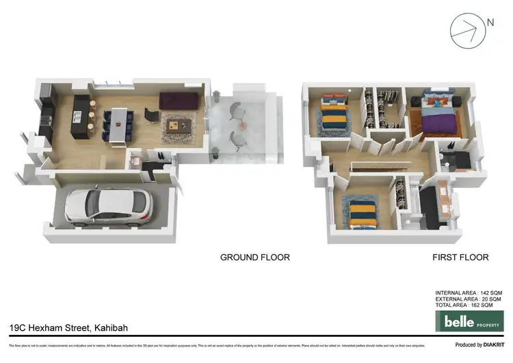 Floorplan of Homely house listing, 19C Hexham Street, Kahibah NSW 2290