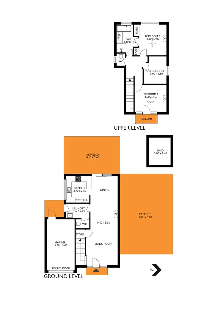 Floorplan of Homely house listing, 13 Buckberry Lane, North Haven SA 5018