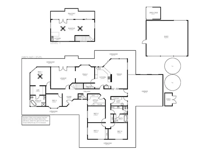 Floorplan of Homely house listing, 44 Whillas Road, Port Lincoln SA 5606