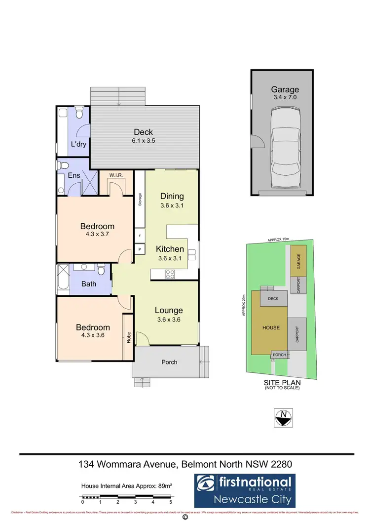 Floorplan of Homely house listing, 134 Wommara Avenue, Belmont North NSW 2280