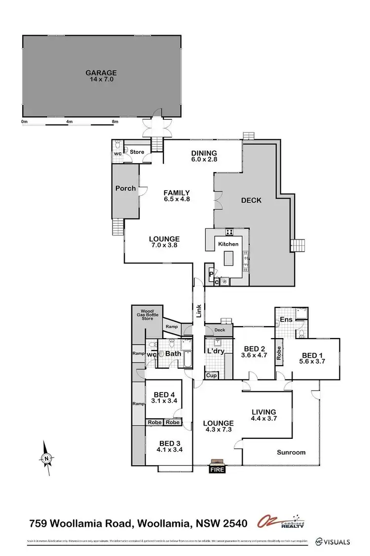 Floorplan of Homely house listing, 759 Woollamia Road, Woollamia NSW 2540