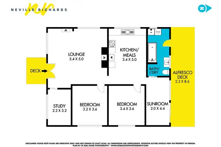 Floorplan of Homely house listing, 1/107 Fenwick Street, Portarlington VIC 3223
