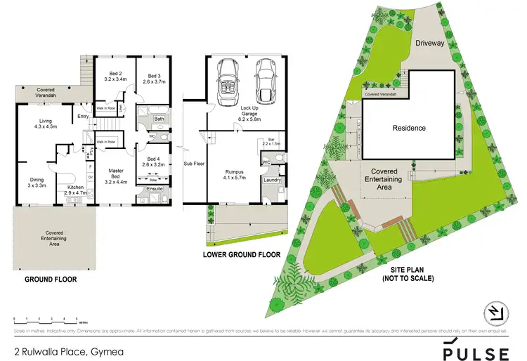 Floorplan of Homely house listing, 2 Rulwalla Place, Gymea NSW 2227