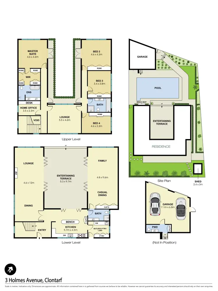 Floorplan of Homely house listing, 3 Holmes Avenue, Clontarf NSW 2093