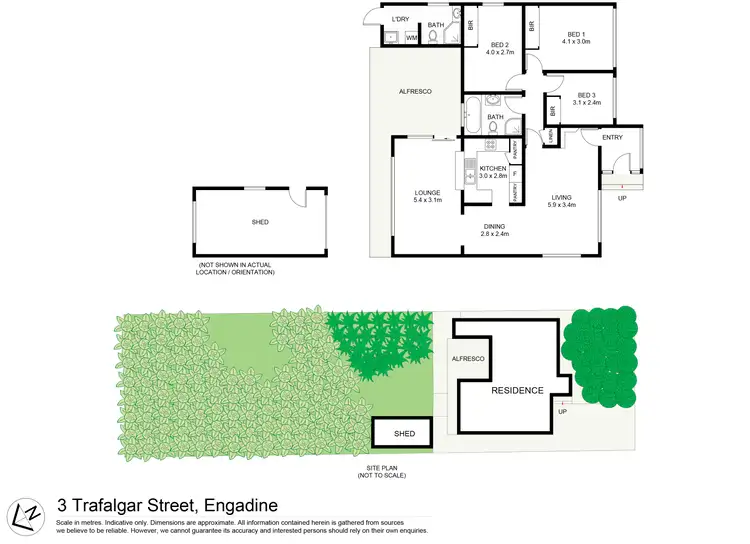 Floorplan of Homely house listing, 3 Trafalgar Street, Engadine NSW 2233