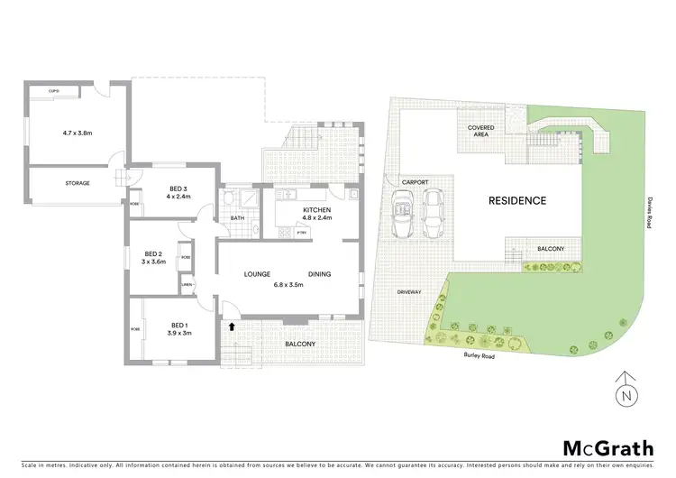 Floorplan of Homely house listing, 2 Burley Road, Padstow NSW 2211