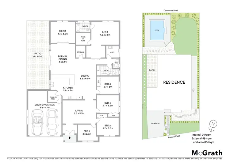 Floorplan of Homely house listing, 23 Aquatic Place, Idalia QLD 4811