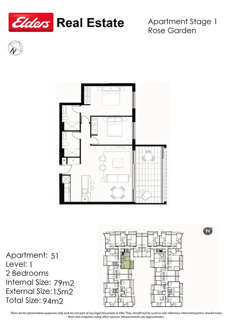 Floorplan of Homely unit listing, 119/1 Josue Crescent, Schofields NSW 2762