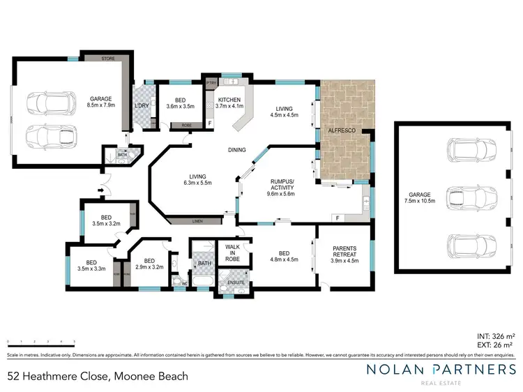 Floorplan of Homely house listing, 52 Heathmere Close, Moonee Beach NSW 2450