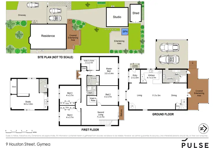 Floorplan of Homely house listing, 9 Houston Street, Gymea NSW 2227
