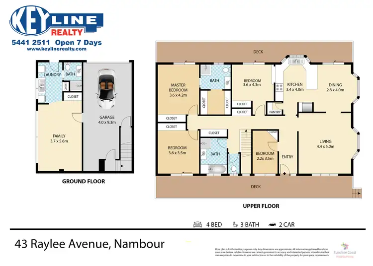 Floorplan of Homely house listing, 43 Raylee Avenue, Nambour QLD 4560