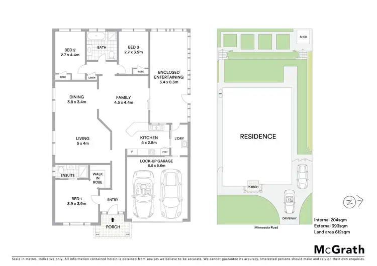 Floorplan of Homely house listing, 39 Minnesota Road, Hamlyn Terrace NSW 2259