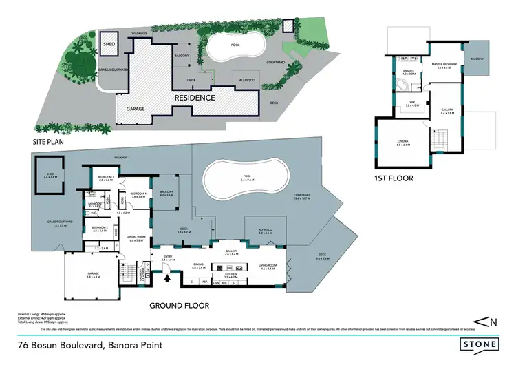 Floorplan of Homely house listing, 76 Bosun Boulevard, Banora Point NSW 2486