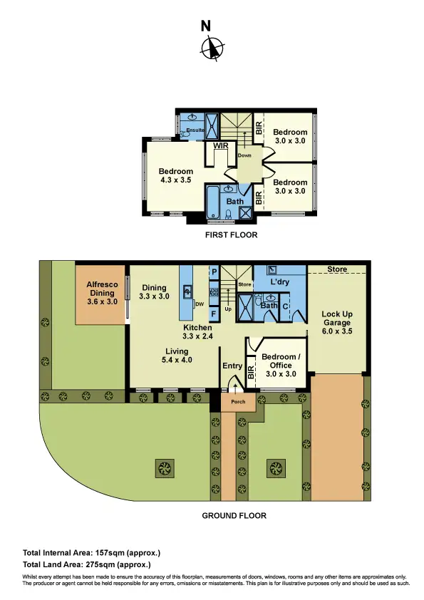 Floorplan of Homely house listing, 90 Suffolk Street, Maidstone VIC 3012