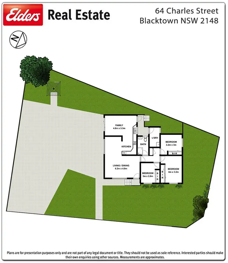 Floorplan of Homely house listing, 64 Charles Street, Blacktown NSW 2148