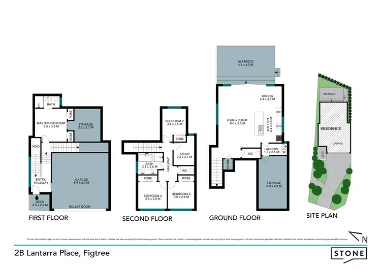 Floorplan of Homely townhouse listing, 2B Lantarra Place, Figtree NSW 2525