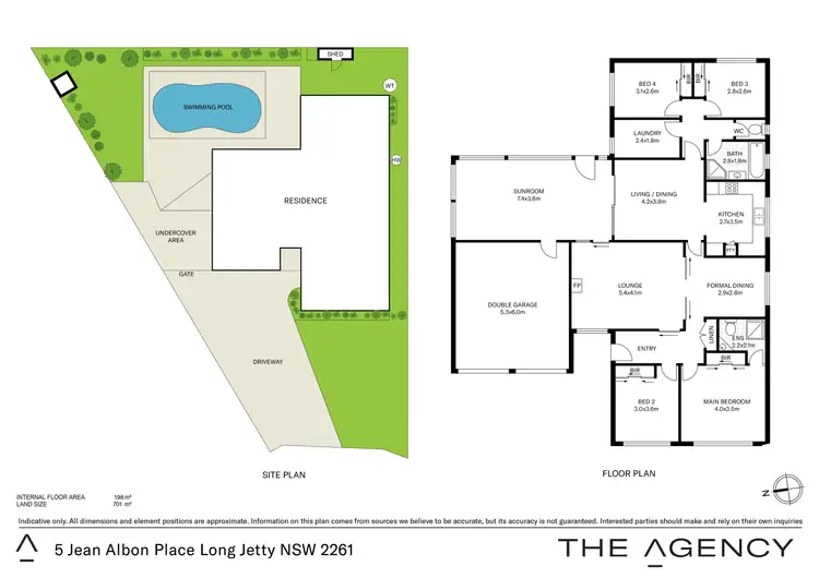 Floorplan of Homely house listing, 5 Jean Albon Place, Long Jetty NSW 2261