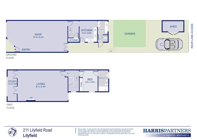 Floorplan of Homely house listing, 211 Lilyfield Road, Lilyfield NSW 2040