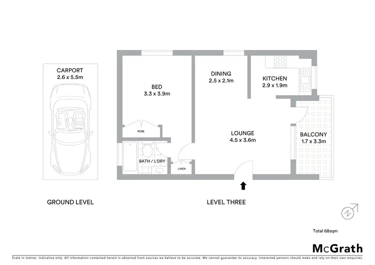 Floorplan of Homely unit listing, 11/38 Khartoum Road, Macquarie Park NSW 2113