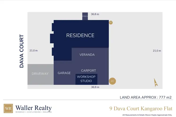 Floorplan of Homely house listing, 9 Dava Court, Kangaroo Flat VIC 3555