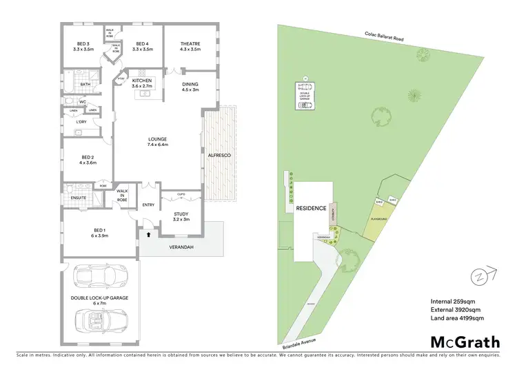 Floorplan of Homely house listing, 61 Briardale Avenue, Enfield VIC 3352