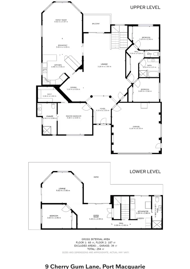 Floorplan of Homely house listing, 9 Cherrygum Lane, Port Macquarie NSW 2444
