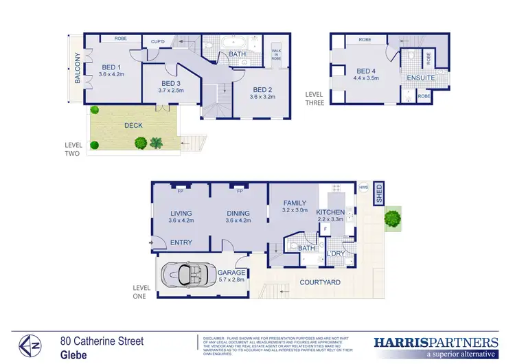 Floorplan of Homely house listing, 80 Catherine Street, Glebe NSW 2037