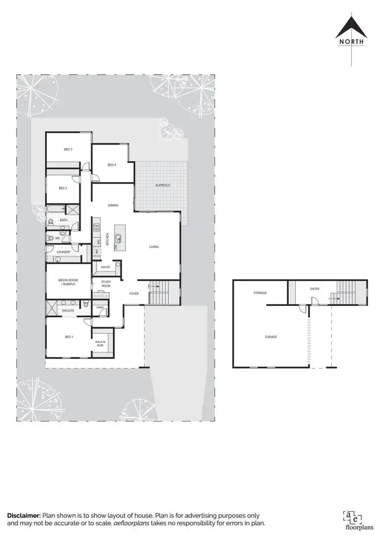 Floorplan of Homely house listing, 11 Lutana Street, Lyons ACT 2606