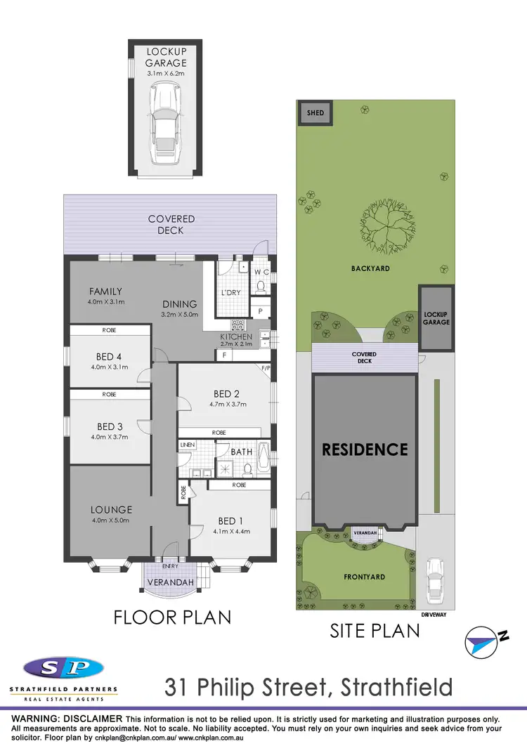 Floorplan of Homely house listing, 31 Philip Street, Strathfield NSW 2135