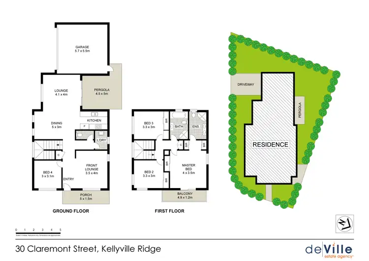 Floorplan of Homely house listing, 30 Claremont Street, Kellyville Ridge NSW 2155