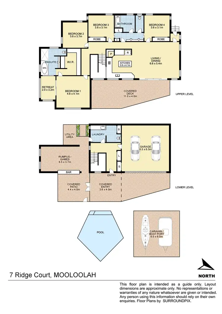 Floorplan of Homely house listing, 7 Ridge Court, Mooloolah Valley QLD 4553