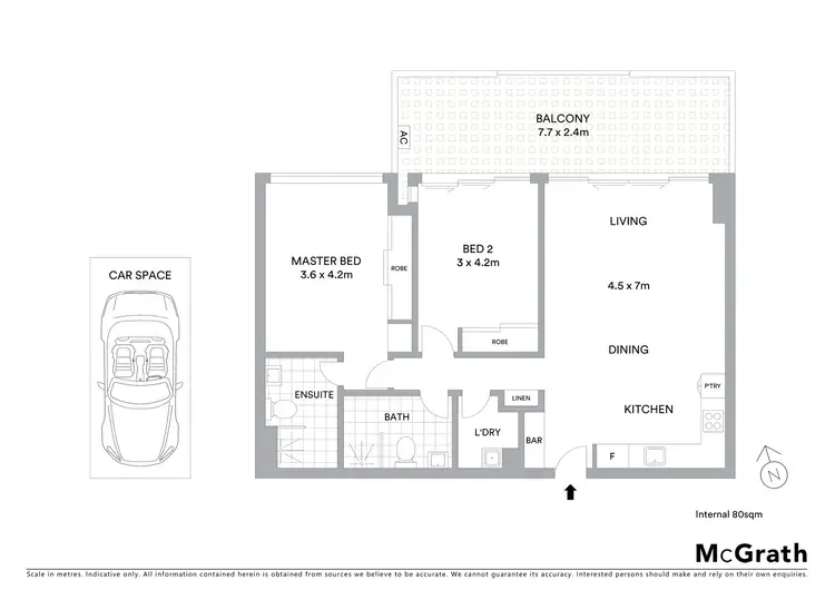 Floorplan of Homely apartment listing, 302A/144 Dunning Avenue, Rosebery NSW 2018