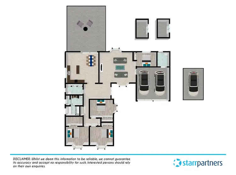 Floorplan of Homely house listing, 4 Cobbler Crescent, Minchinbury NSW 2770
