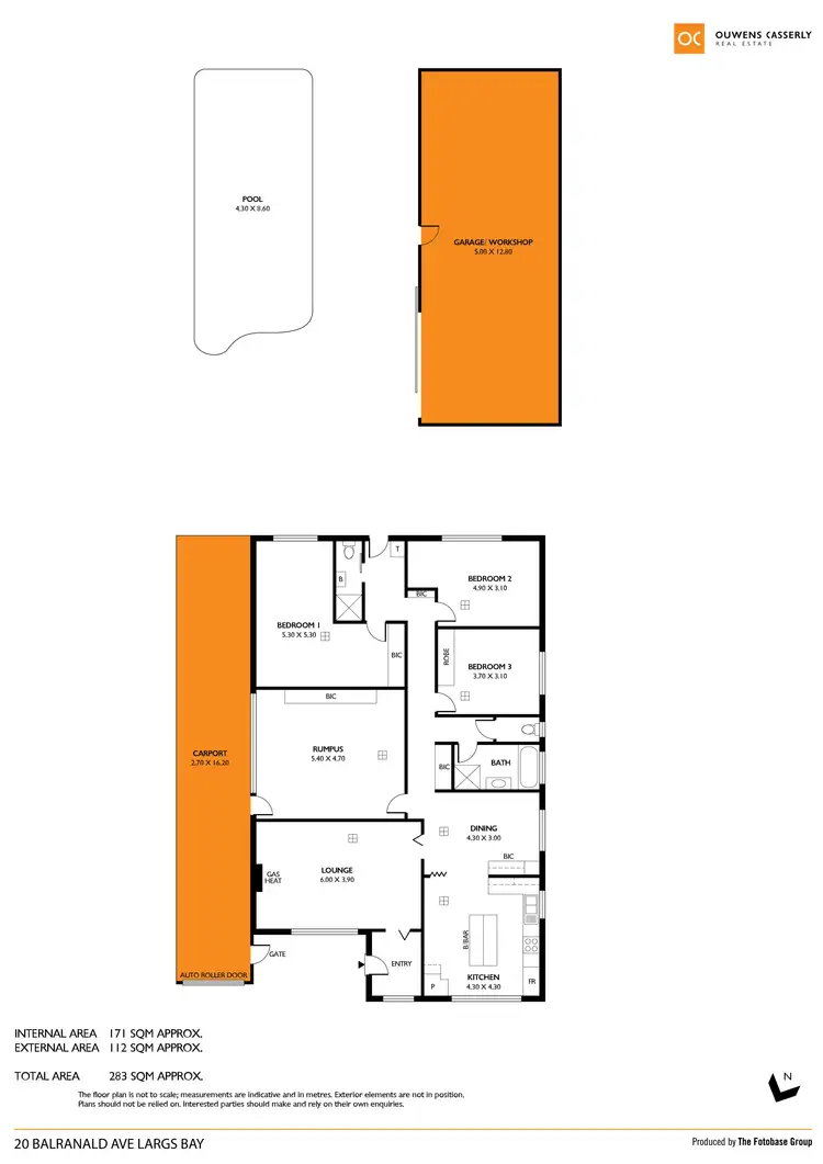 Floorplan of Homely house listing, 20 Balranald Avenue, Largs Bay SA 5016
