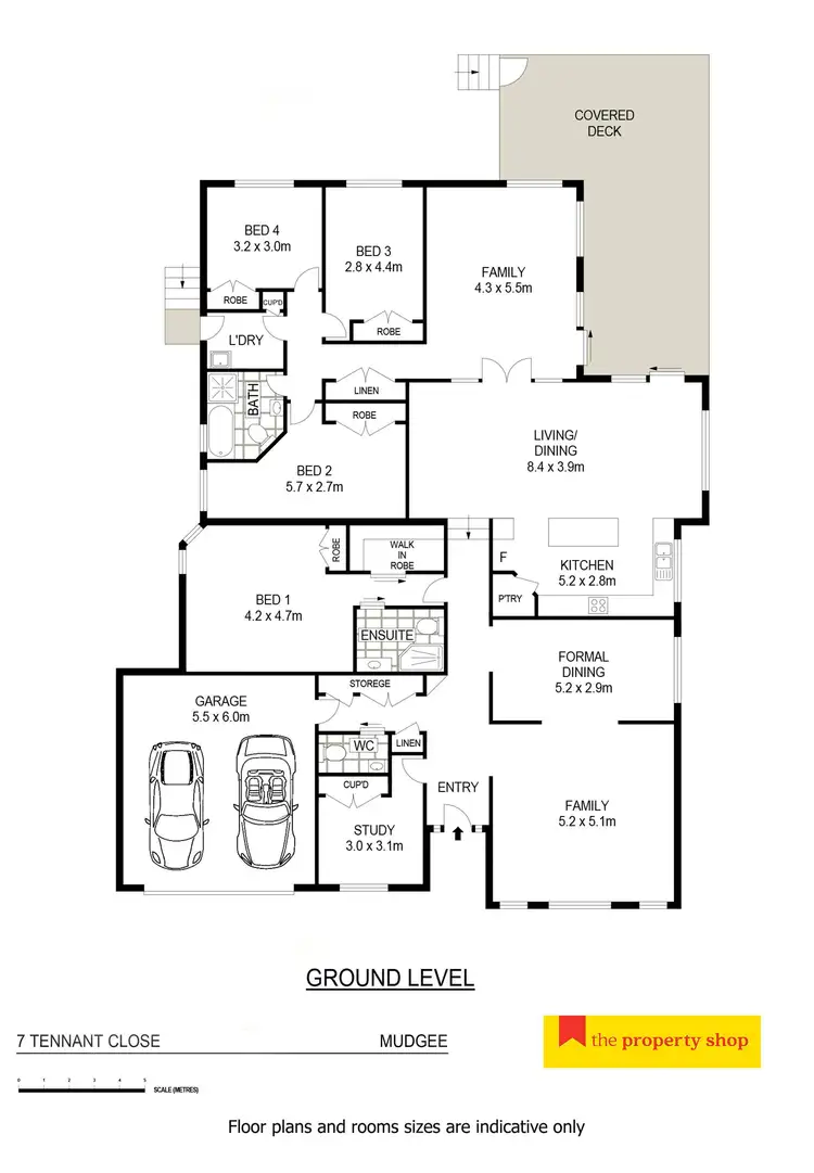 Floorplan of Homely house listing, 7 Tennant Close, Mudgee NSW 2850