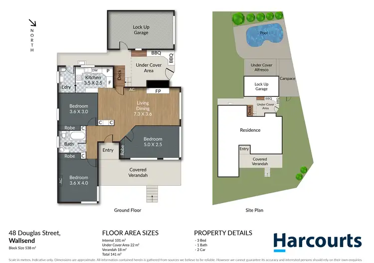 Floorplan of Homely house listing, 48 Douglas Street, Wallsend NSW 2287
