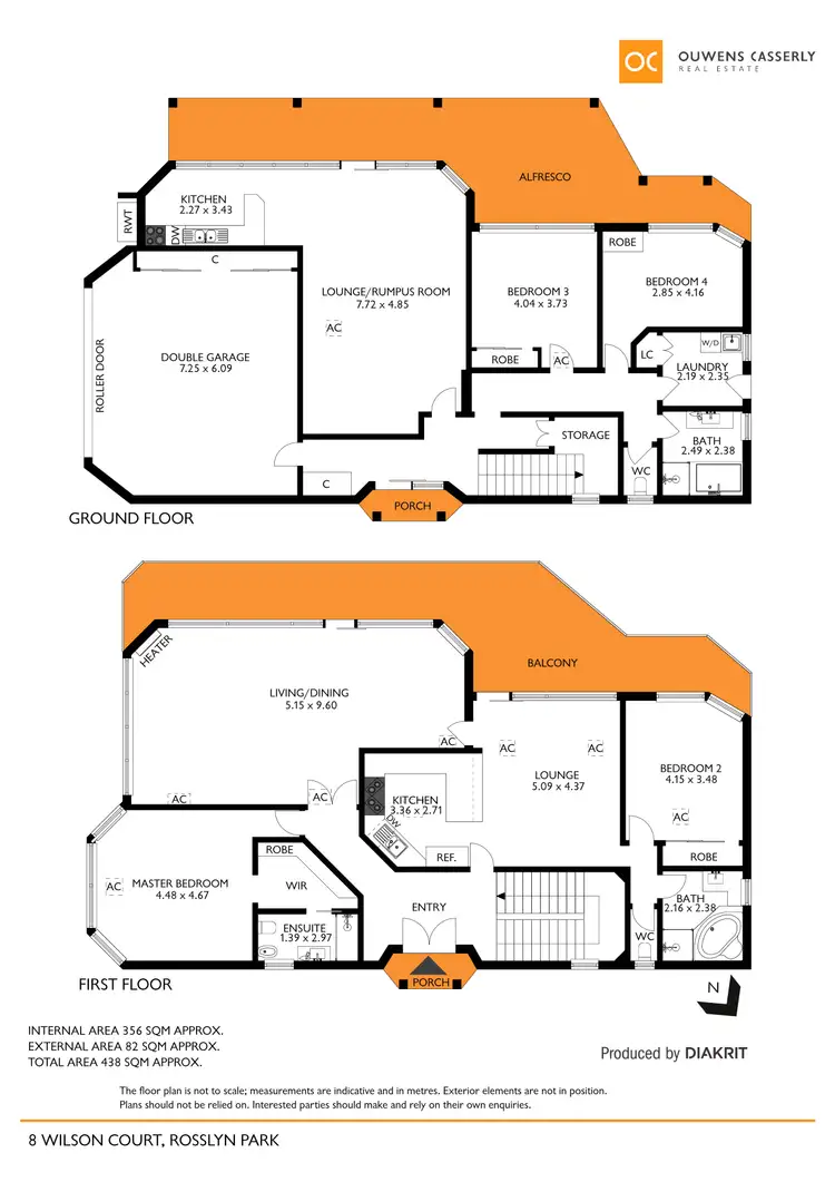 Floorplan of Homely house listing, 8 Wilson Court, Rosslyn Park SA 5072