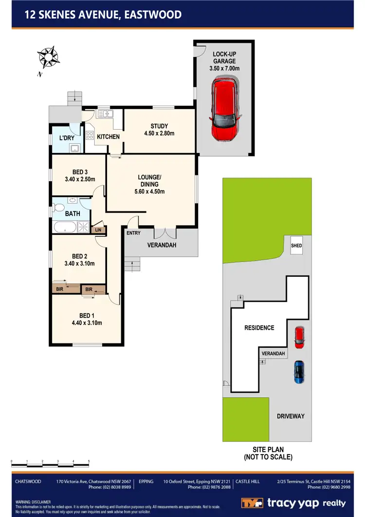 Floorplan of Homely house listing, 12 Skenes Avenue, Eastwood NSW 2122