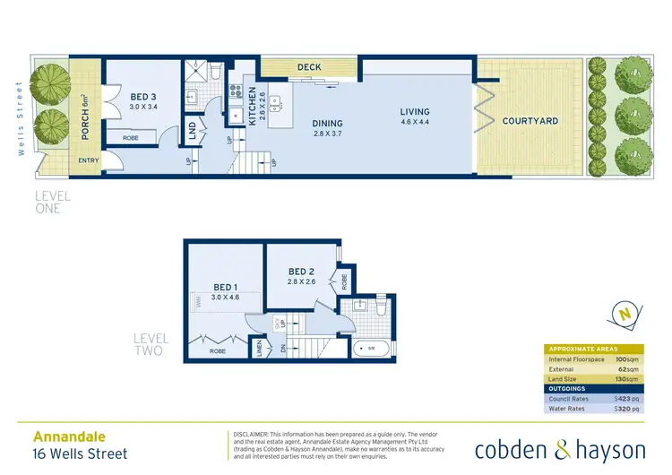 Floorplan of Homely house listing, 16 Wells Street, Annandale NSW 2038
